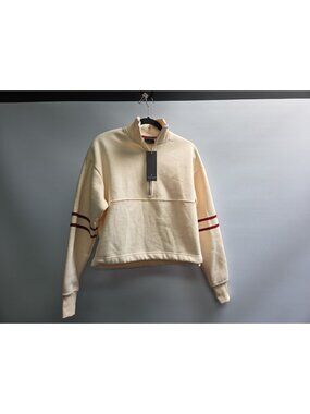 First Division Australia - Crop Half Zip Sweatshirt - Brand New - MSRP $120 AUD